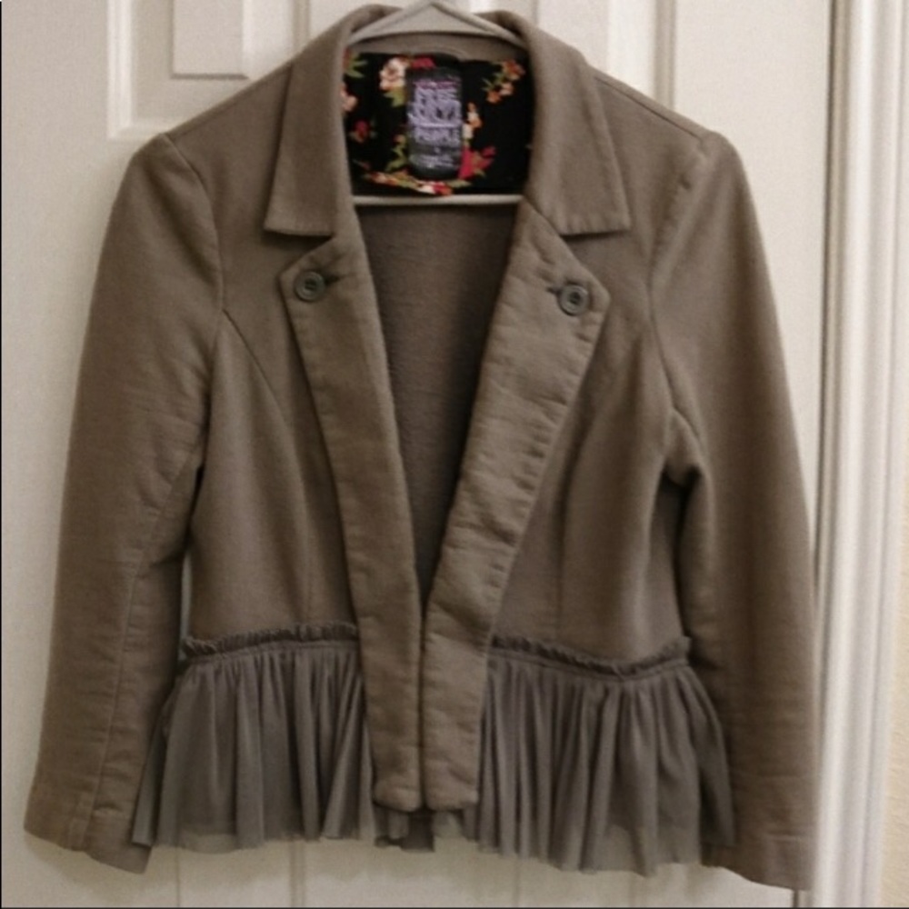 Free People cropped jacket/blazer